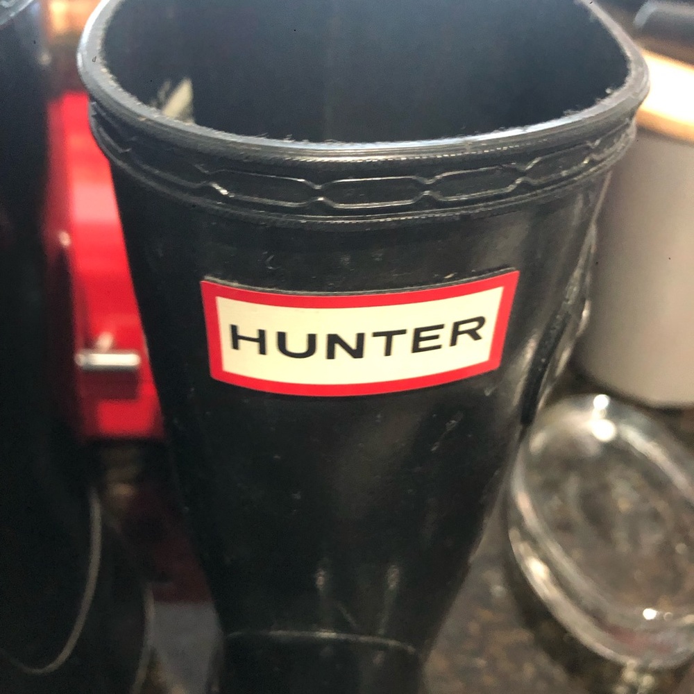 Black Hunter rain boots 8 1/2